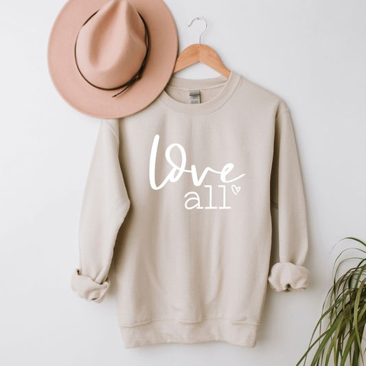 Love All Graphic Sweatshirt