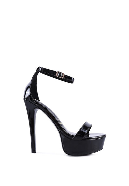 MY MAINS HIGH PLATFORM STILETTO SANDALS