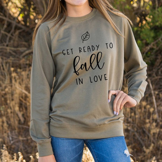 Get Ready To Fall In Love Lightweight Sweatshirt