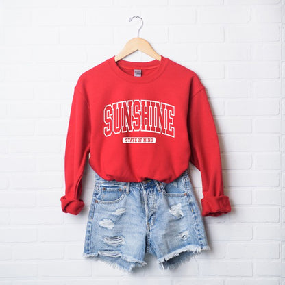 Varsity Sunshine State Of Mind Graphic Sweatshirt