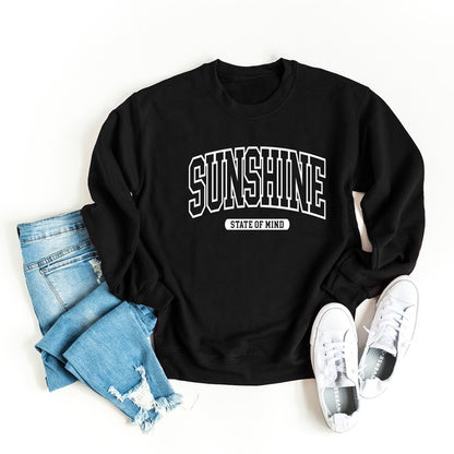 Varsity Sunshine State Of Mind Graphic Sweatshirt