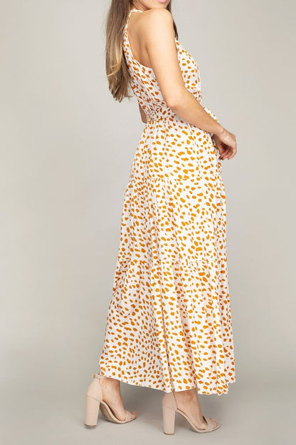 Tiered maxi dress