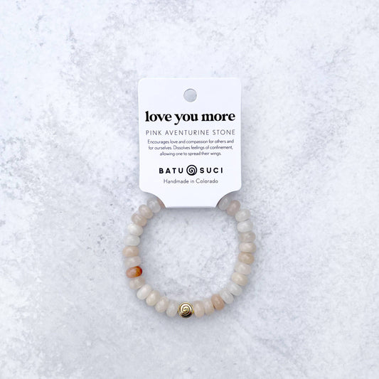 Love You More Rondelle Bracelet